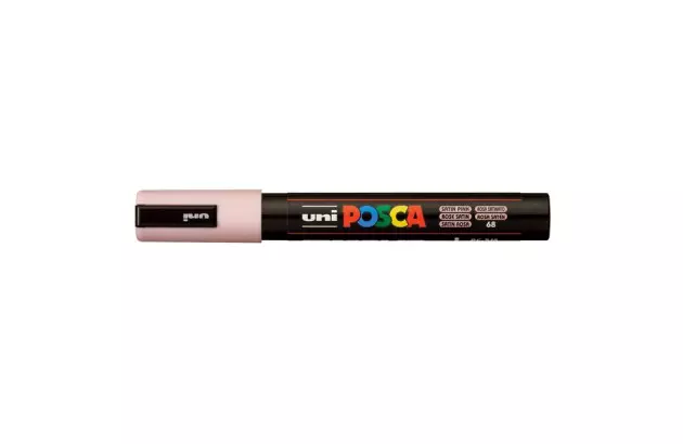 CANETA UNI POSCA PC-5M MEDIUM ROSA CETIM