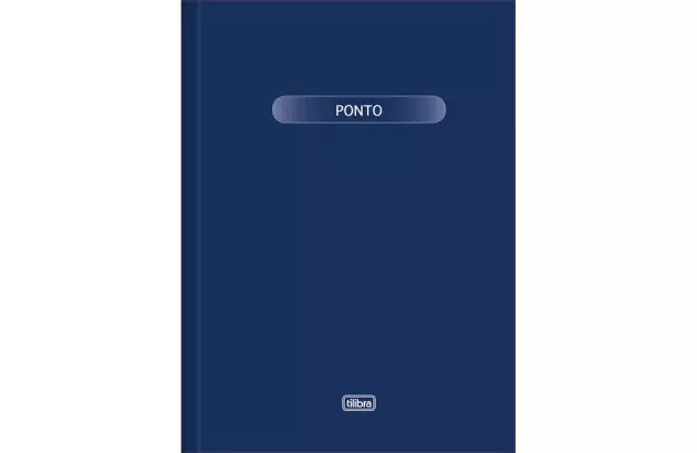 LIVRO DE PONTO 2 ASSINATURAS 160 FOLHAS 153X216MM | TILIBRA