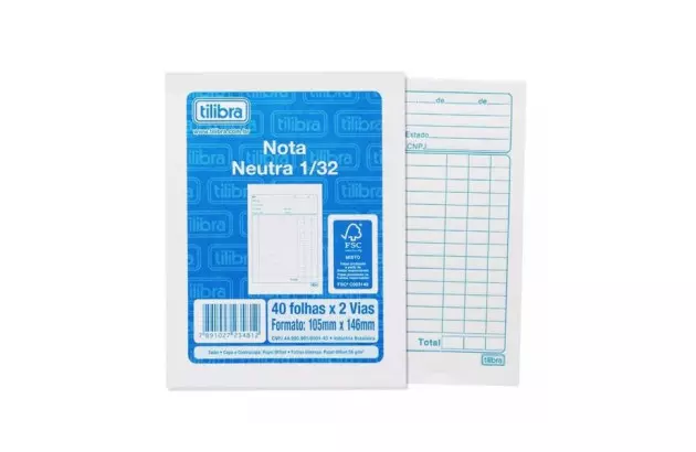 CADERNO UNIVERSITÁRIO COSTURADO NUMERADO CAPA DURA 200F PEPPER 200X298MM - UNIDADE | TILIBRA
