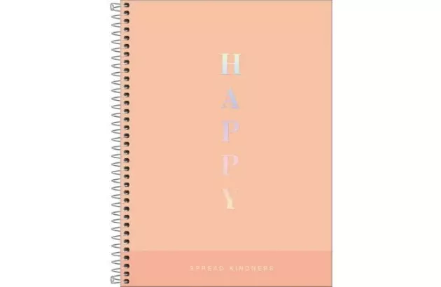 CADERNO UNIVERSITÁRIO CAPA DURA 12 MATÉRIA 192 FOLHAS 200X275 HAPPY SORTIDO TILIBRA