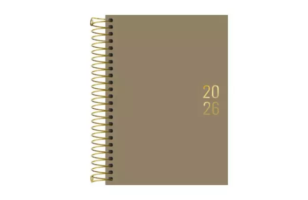 AGENDA ESPIRAL CAPA DURA M5 NAPOLI 2026 TILIBRA