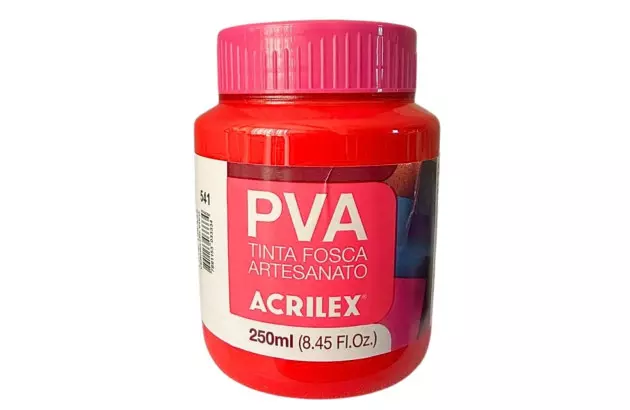 TINTA ACRILICA BRILHANTE ARTESANATO 37ML ROSA ESCURO 542 - UNIDADE | ACRILEX 3340