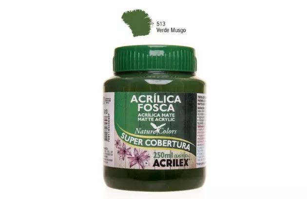 TINTA ACRILICA FOSCA ARTESANATO 37ML AMARELO OURO 505 – UNIDADE | ACRILEX 3540