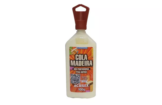 COLA PARA MADEIRA 100G PARA ARTESANATO | ACRILEX 22510