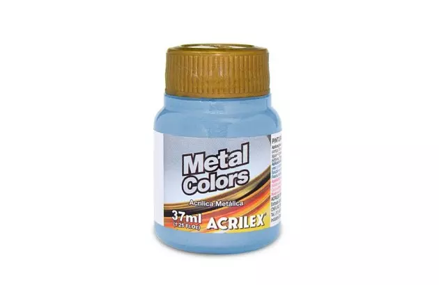 TINTA ACRILICA METAL COLORS ARTESANATO 37ML LILÁS 528 – UNIDADE | ACRILEX 3640