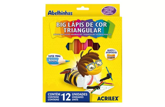 TINTA ACRÍLICA FOSCA 37ML AMARELO LIMÃO 504 MATE - SUPER COBERTURA | ACRILEX 3540
