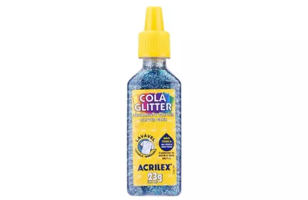 COLA GLITTER 35G PINK 527 2912 ACRILEX