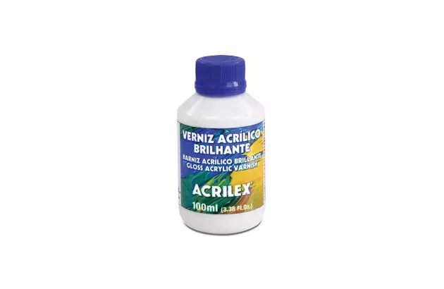 VERNIZ ACRÍLICO BRILHANTE 100ML PARA MANUALIDADES | ACRILEX 15010