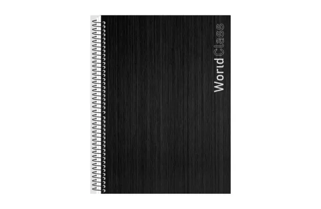CADERNO CAPA DURA 1 MATERIAS 80 FOLHAS WORLD CLASS ANIMATIVA