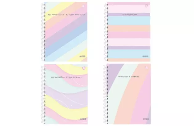 CADERNO CAPA DURA 15 MATERIAS 240 FOLHAS CRISTALES ANIMATIVA