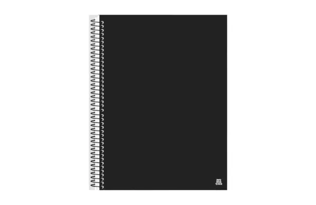 CADERNO UNIVERSITARIO CAPA FLEXIVEL 1 MATERIAS 80 FOLHAS CRISTALES ANIMATIVA
