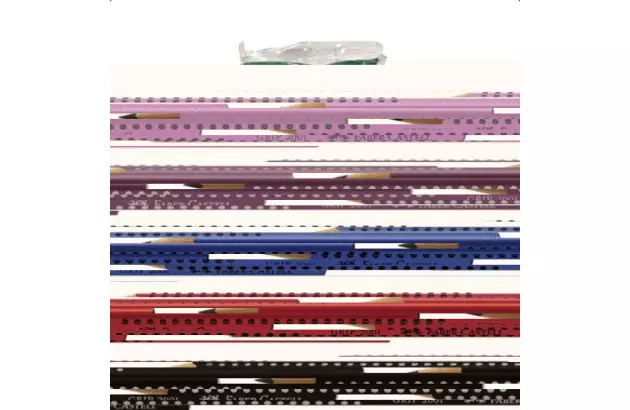 LAPIS DE COR 12 CORES JUMBO TRIANGULAR ECOLAPIS COM APONTADOR FABER CASTELL