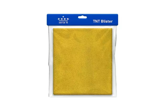TNT 40G FINO AMARELO 3M X 1,40CM BLISTER  - SANTA FÉ