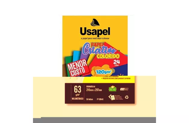 BLOCO DE DESENHO BRANCO A4 140G/M² 20 FOLHAS - FILIPERSON 1396