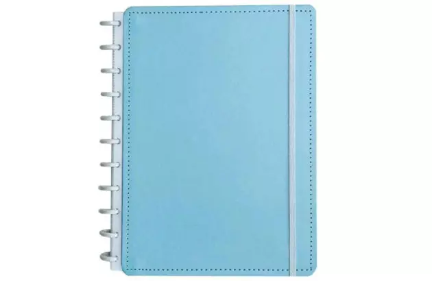CADERNO INTELIGENTE GRANDE LILAS PASTEL CIGD4080