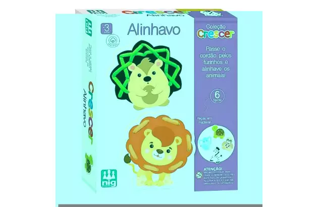 BRINQUEDO EDUCATIVO COLECAO CRESCER CADE O BICHO + 3 ANOS | NIG BRINQUEDOS