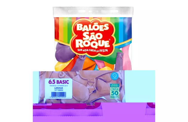 BALÃO LISO 9 POLEGADAS SORTIDO HELIUM QUALITY 50 UNDS SÃO ROQUE