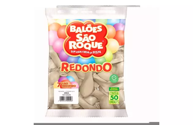 BALÃO LISO 8 POLEGADAS REDONDO VERDE BANDEIRA 50 UNDS SÃO ROQUE