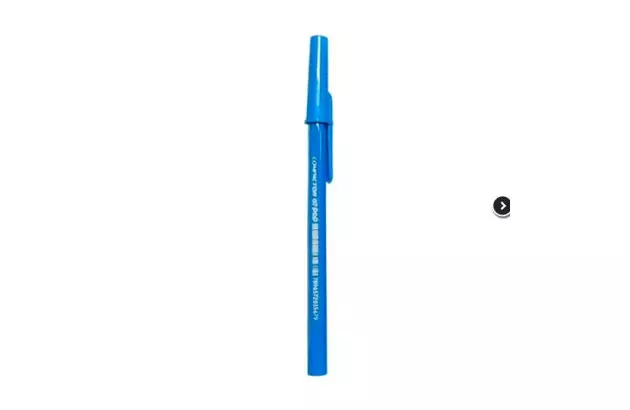 CANETA ESFEROGRAFICA 0.7 AZUL POP COMPACTOR