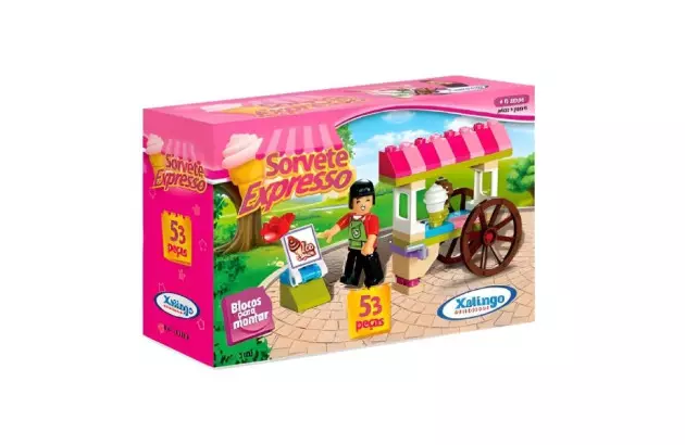 BRINQUEDO BLOCOS SOFT 20 PÇS XALINGO