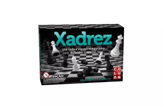 JOGO DE XADREX ACIMA DE 6 ANOS 2199 COLUNA
