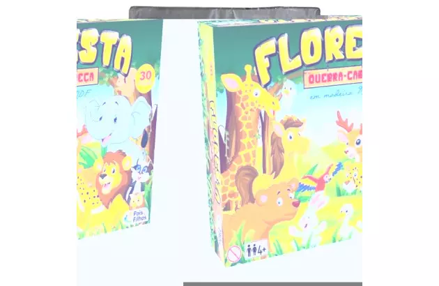 JOGO CAIU PERDEU 54 PECAS EM MDF | + 6 ANOS | PAIS & FILHOS