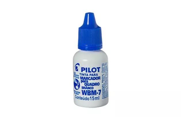 TINTA PARA MARCADOR DE QUADRO BRANCO WBW-7 15 ML AZUL PILOT