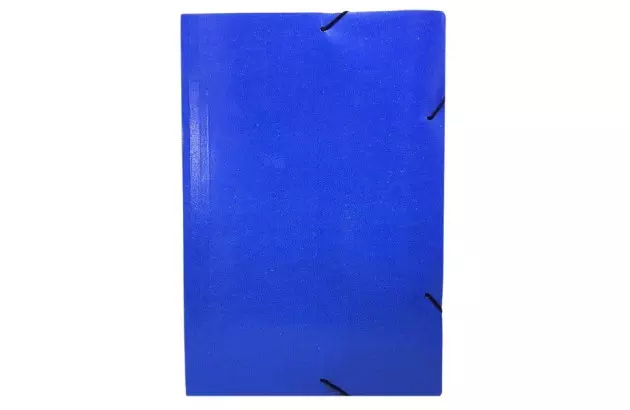 PASTA ABA ELÁSTICO OFICIO CARTÃO DUPLEX 250G/M² COR AZUL - UNIDADE | FRAMA 295-73