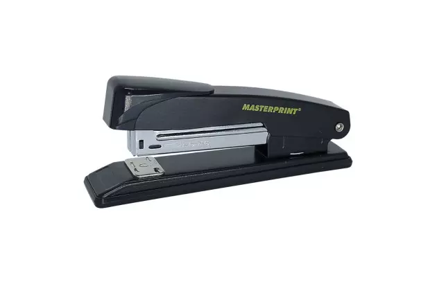 GRAMPEADOR 20F METAL TAMANHO 12,5CM PRETO – 24/6 26/6, PAPEL | MASTERPRINT MP 301