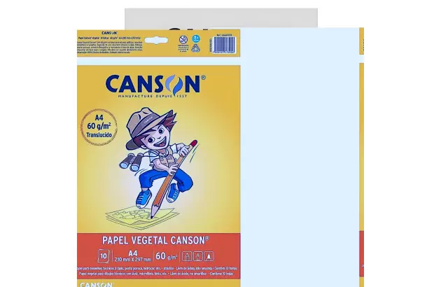 BLOCO DESENHO A3 140G/M² 20 FOLHAS CREME – LINHA ESCOLAR | CANSON