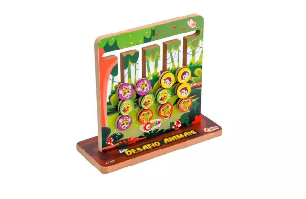 JOGO DESAFIO ANIMAIS + 3 ANOS INCLUSIVO 3198 CARLU