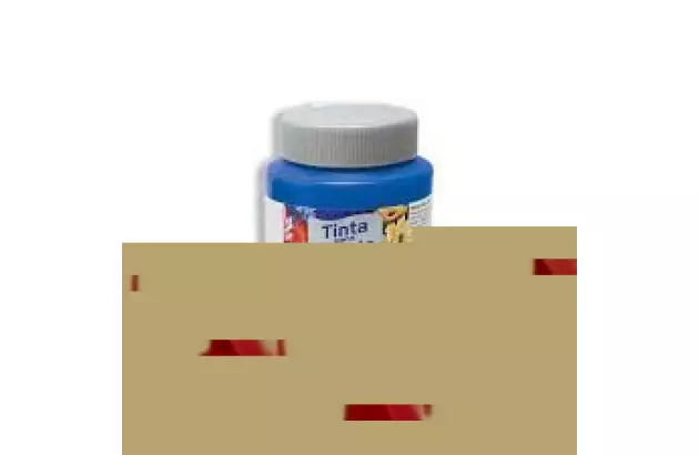 TINTA PARA TECIDO FOSCA 120ML AZUL COBALTO 502 ACRILEX 4112