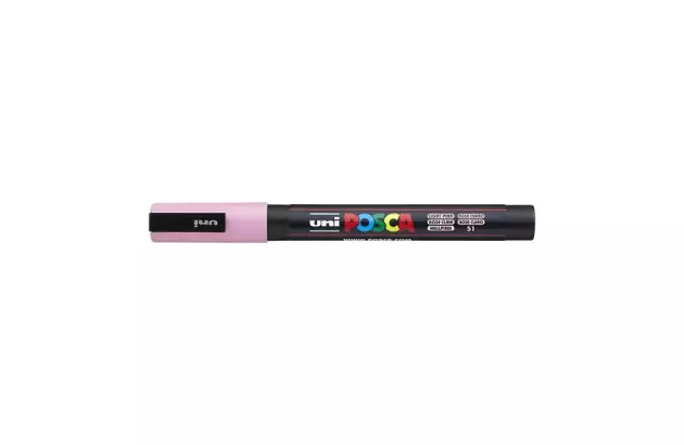 CANETA POSCA PC-1M CINZA ARDOSIA - PONTA EXTRAFINA BALA-CÔNICA 0,7MM BASE DE ÁGUA | UNI-BALL