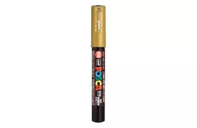 CANETA POSCA PC-1M ROSA - PONTA EXTRAFINA BALA-CÔNICA 0,7MM BASE DE ÁGUA | UNI-BALL