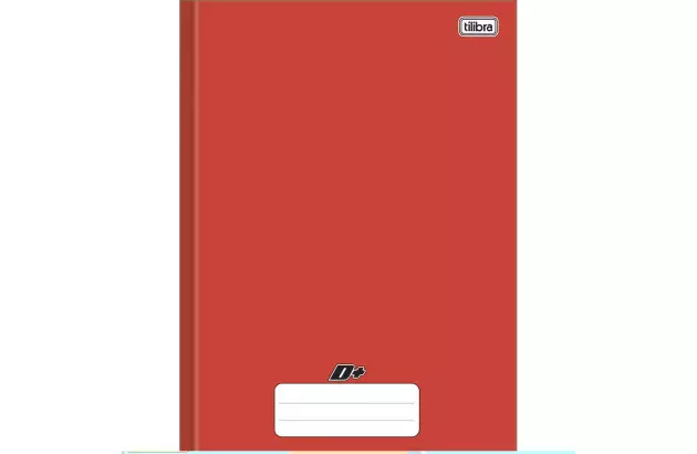 CADERNO 1/4 CAPA DURA COSTURADO 48F AZUL D+ 140X200MM - UNIDADE | TILIBRA