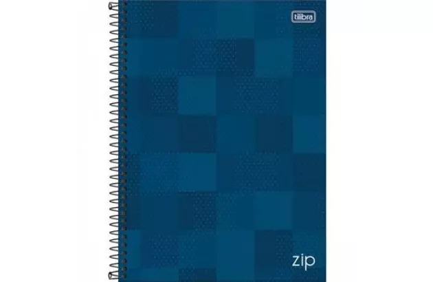 CADERNO DE DESENHO CAPA DURA 80 FOLHAS PEPPER AZUL 200X275MM - UNIDADE | TILIBRA