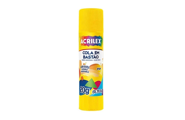 COLA EM BASTAO 20G LAVÁVEL ACRILEX 2720