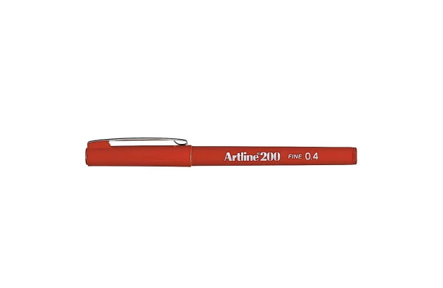 CANETA ARTLINE 200 FINE 0.4MM VERMELHO ESCURO EK-200 | UNIDADE