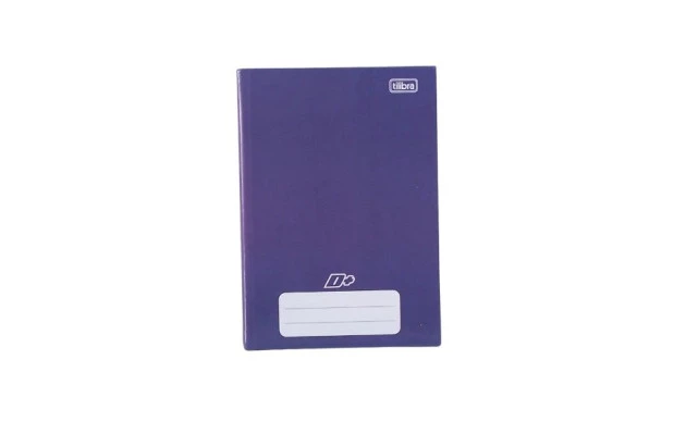 CADERNO 1/4 CAPA DURA COSTURADO 48F ROXO D+ 140X200MM - UNIDADE | TILIBRA