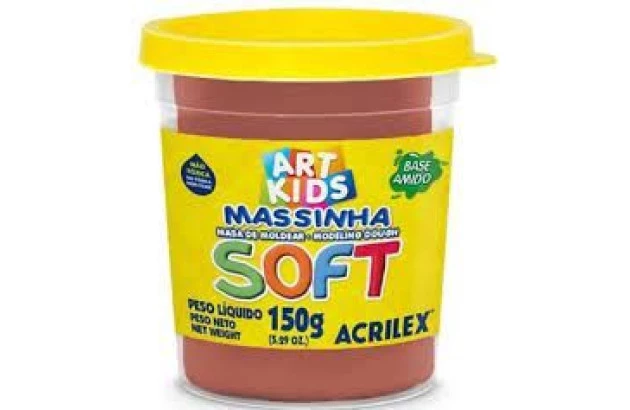 MASSA DE MODELAR SOFT 150G CHOCOLATE 7315 ACRILEX