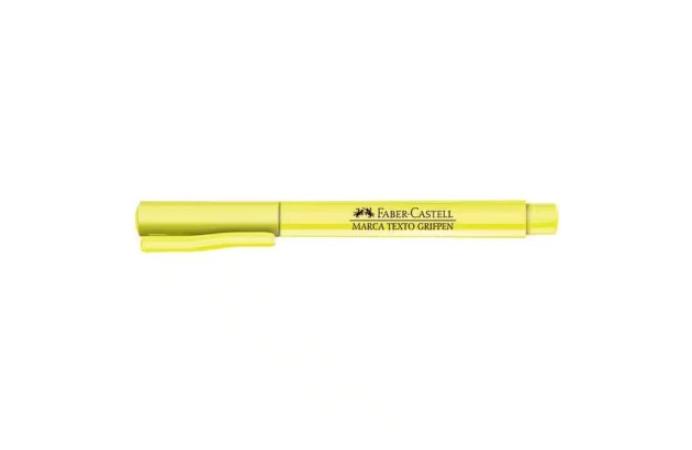MARCA TEXTO GRIFPEN AMARELO PONTA CHANFRADA - FABER CASTELL MT/AMZF