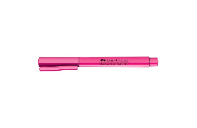 MARCA TEXTO GRIFPEN ROSA PONTA CHANFRADA - FABER CASTELL MT/RSZF