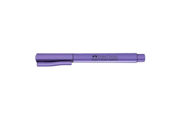 MARCA TEXTO GRIFPEN ROXO PONTA CHANFRADA - FABER CASTELL MT/RXZF