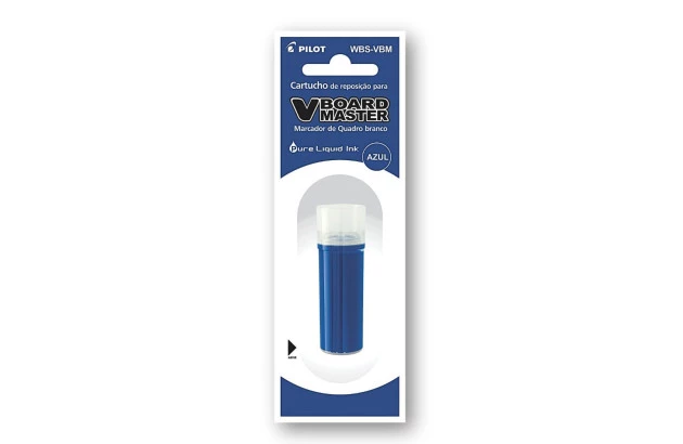 REFIL PARA MARCADOR DE QUADRO BRANCO V-BOARD MASTER AZUL - PILOT