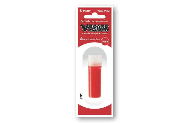 REFIL PARA MARCADOR DE QUADRO BRANCO V-BOARD MASTER VERMELHO - PILOT