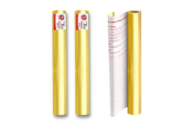 PLASTICO ADESIVO DOURADO ESPELHADO 45CM X 1M DAC - 1751DO