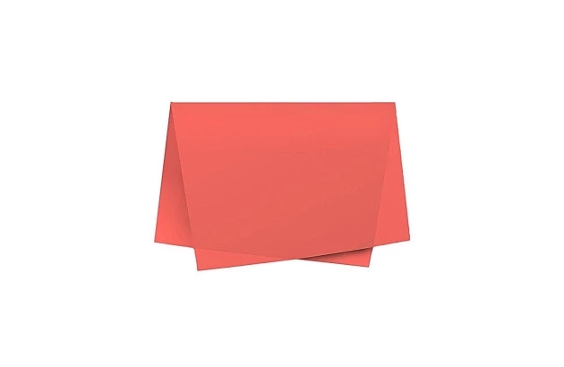 PAPEL DE SEDA VERMELHO 48X60 CM - FOLHA