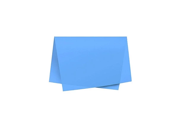 FOLHA DE PAPEL COLOR SET LISO AZUL CLARO DUPLA FACE 48X66CM