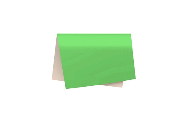 PAPEL CARTÃO FOSCO VERDE CLARO 48X60 CM - FOLHA