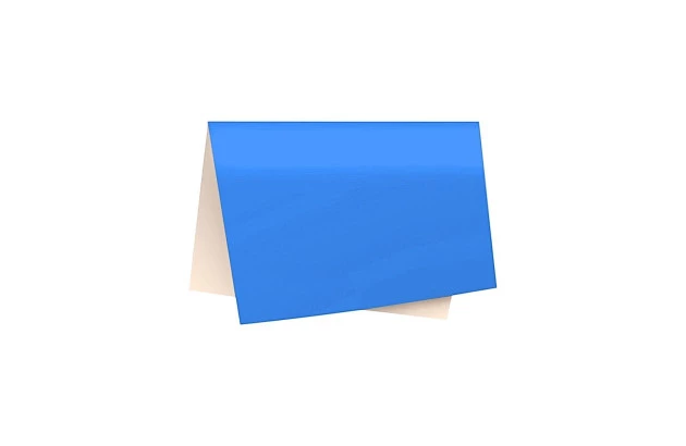 PAPEL CARTÃO FOSCO AZUL ESCURO 48X60 CM - FOLHA